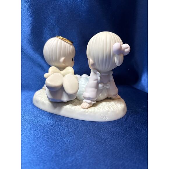 Precious Moments Heaven Must Have Sent You Bisque Porcelain - Picture 4 of 8